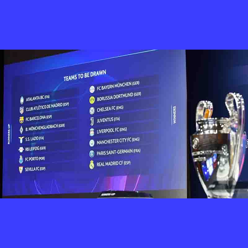 Champions League Round of 16 draw: Who faces Who