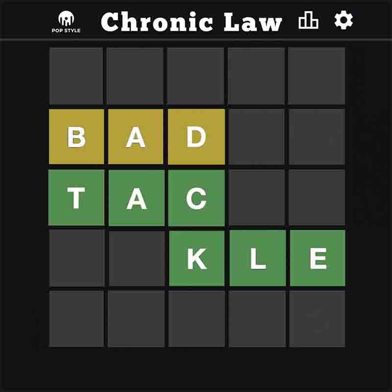 Chronic Law & Pop Style - Bad Tackle (DanceHall MP3 Music)
