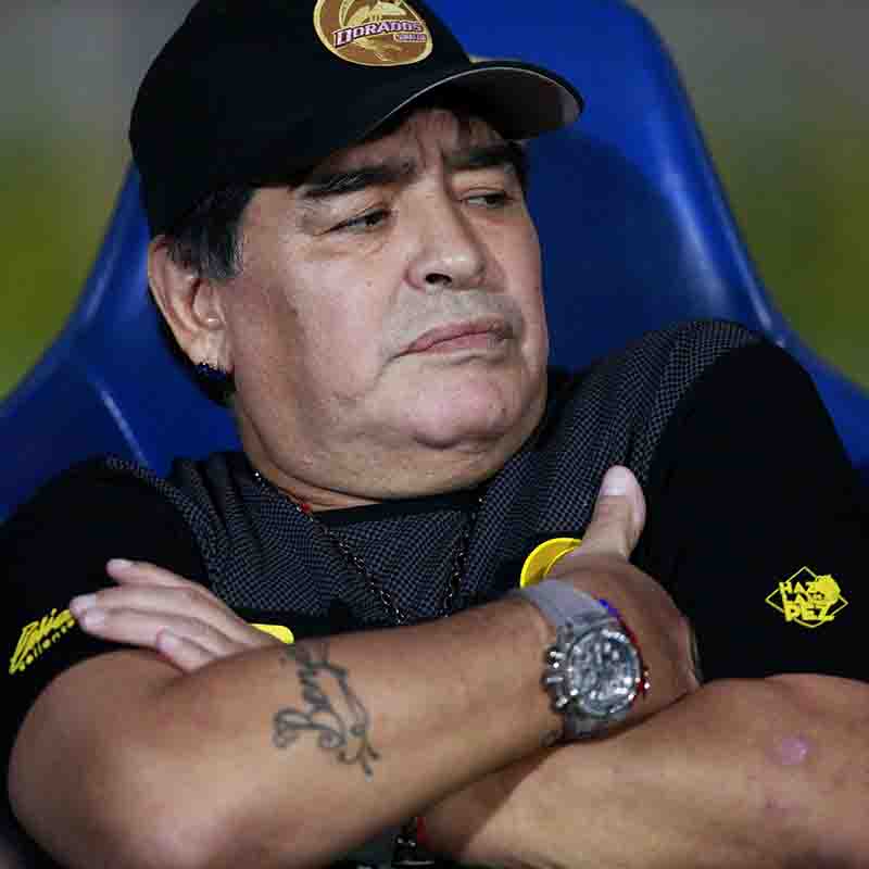 Diego Maradona dead