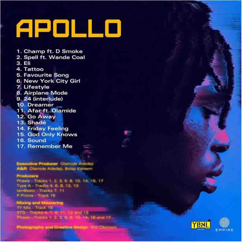 Fireboy DML – Apollo (Full Album)