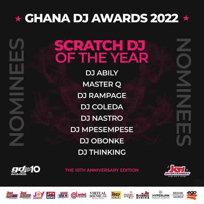 Ghana DJ Award - Scratch Category