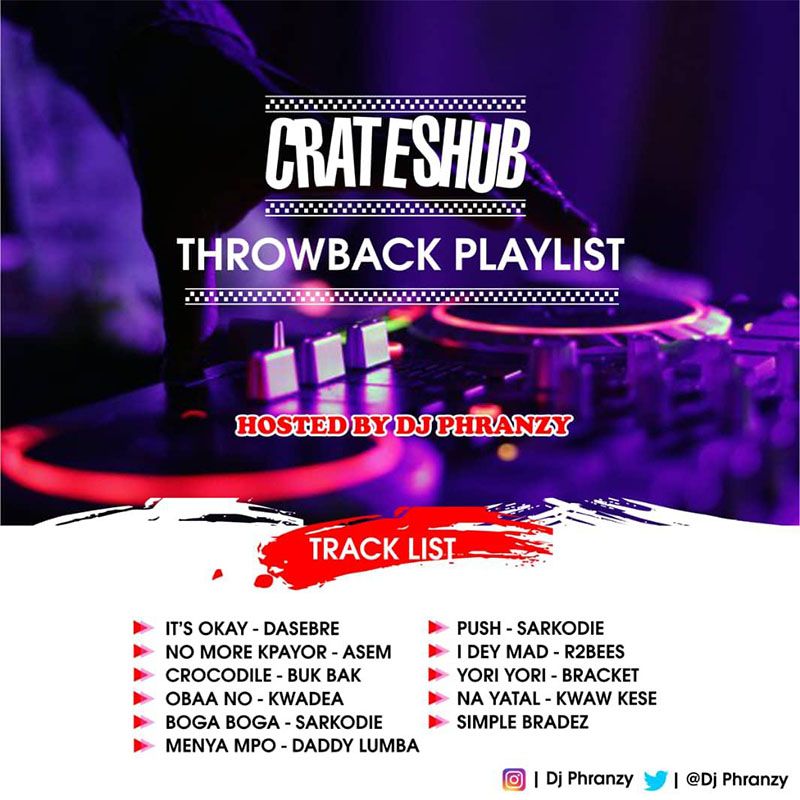DJ Phranzy - CratesHub Throwback Mixtape