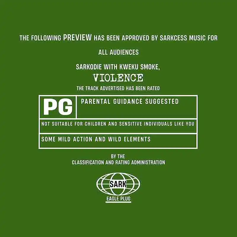 Sarkodie - Violence ft Kweku Smoke (Prod by MOG Beatz)