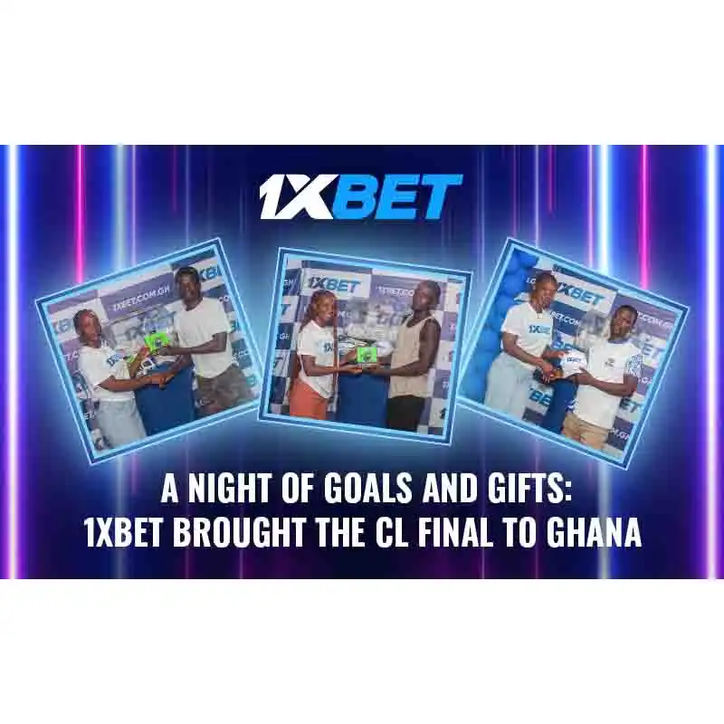 Best football and prizes: results of the 1xBet promo for the Champions League final
