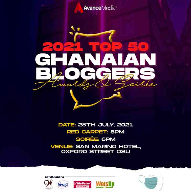 Avance Media to announce 2021 Top 50 Ghanaian Bloggers Ranking