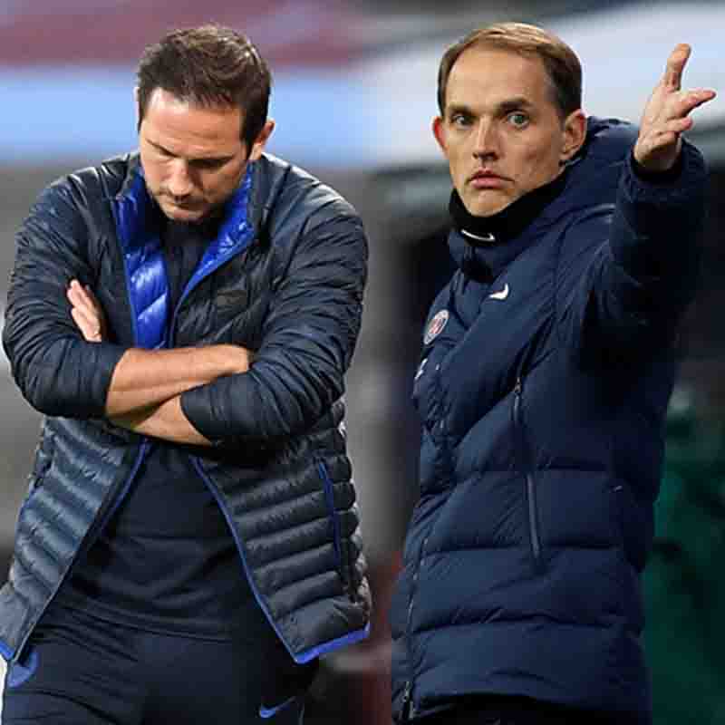Frank Lampard sacked by Chelsea and Tuchel is wanted.