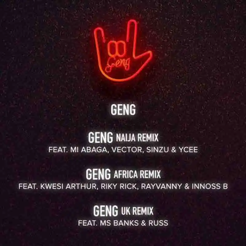 Mayorkun – Geng (Naija Remix) ft. M.I Abaga, Vector, Ycee & Sinzu