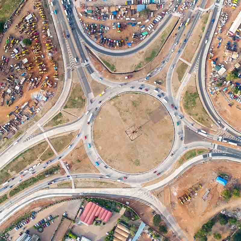 New tema motorway interchange