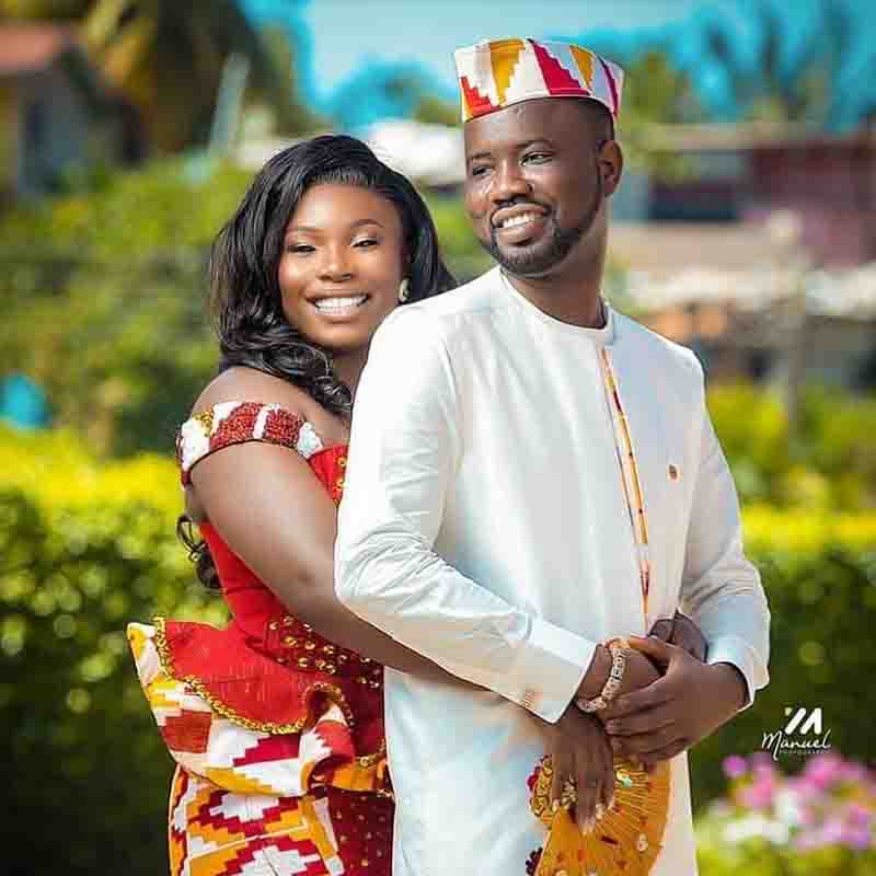 Phylx Akakpo married Eunice Mensah