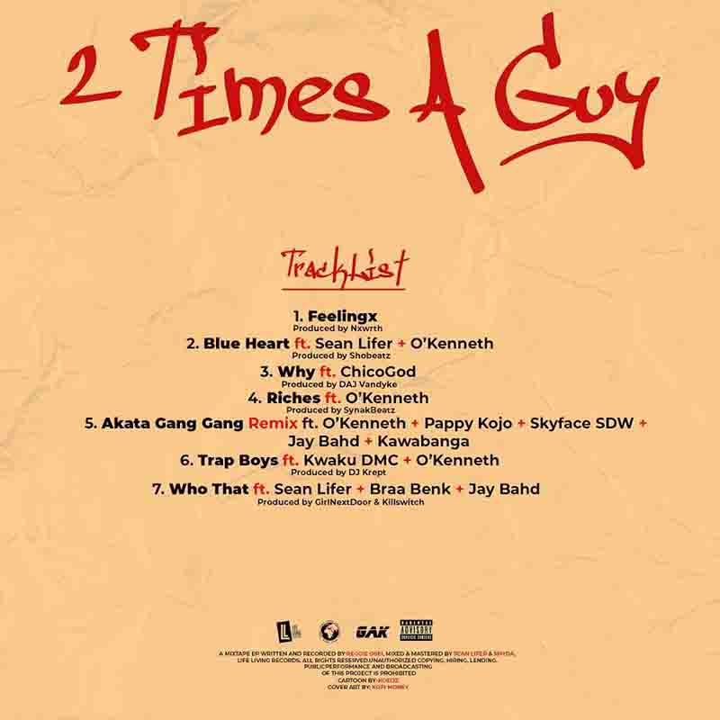 Reggie - 2 Times A Guy (Full Album) - Asakaa MP3