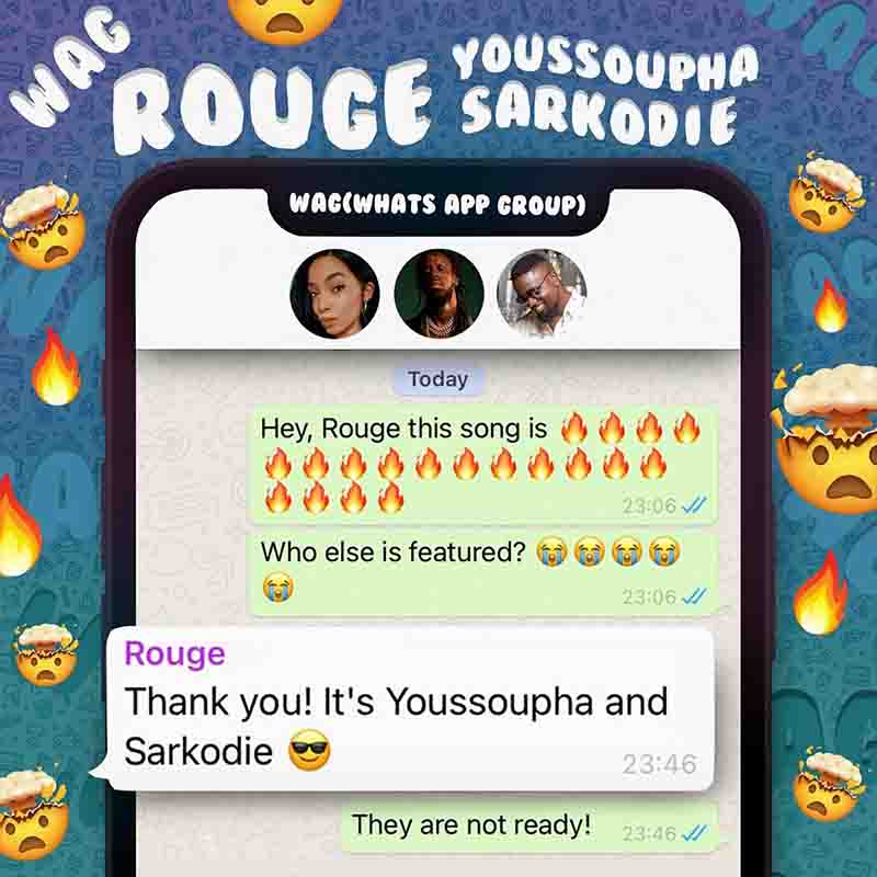 Rouge - WAG ft Sarkodie x Youssoupha (Hip Hop MP3)